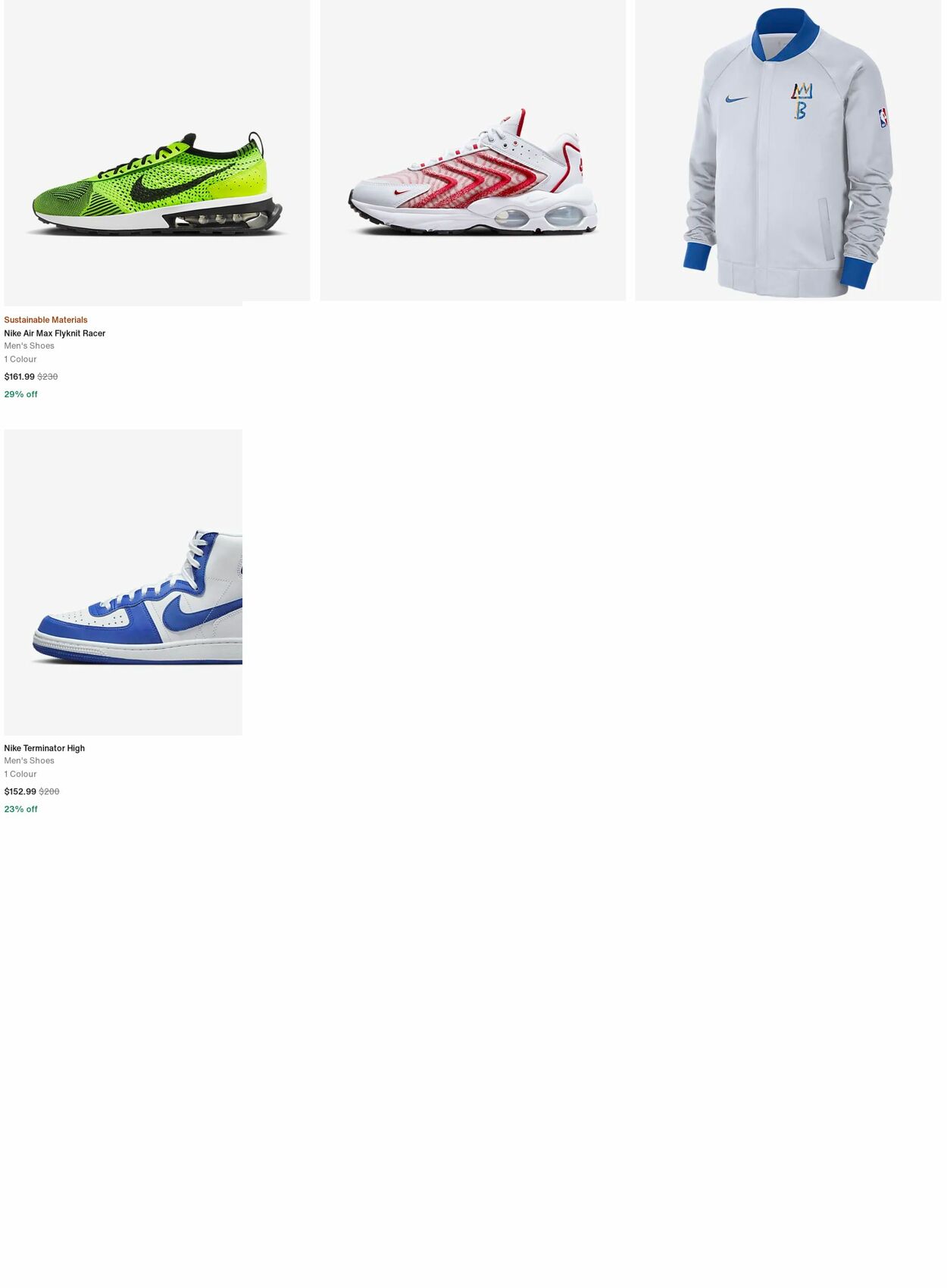 Catalogue Nike 02.10.2023 - 31.10.2023