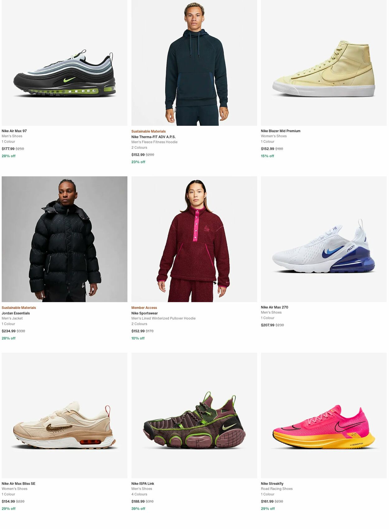 Catalogue Nike 02.10.2023 - 31.10.2023