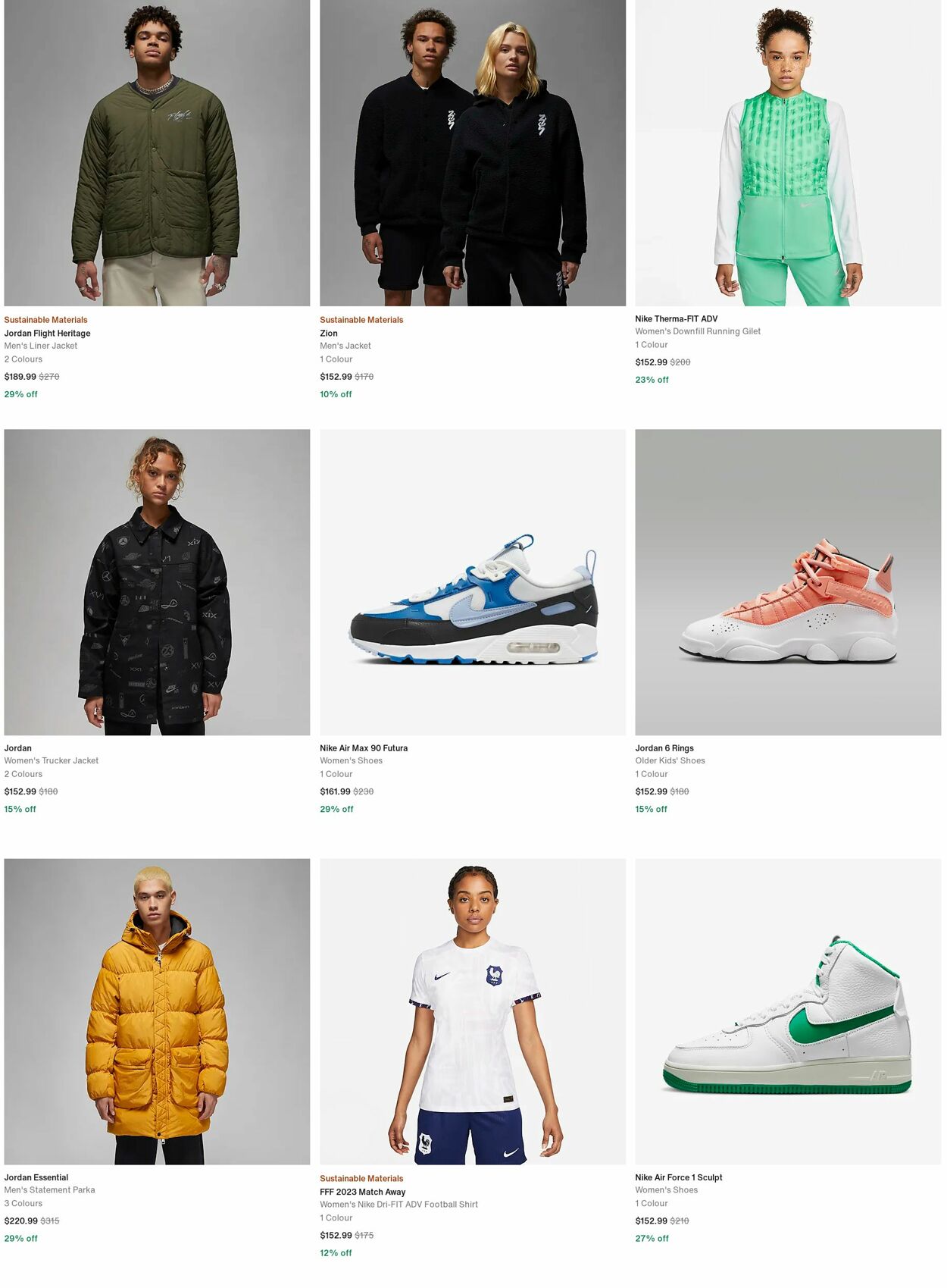 Catalogue Nike 02.10.2023 - 31.10.2023