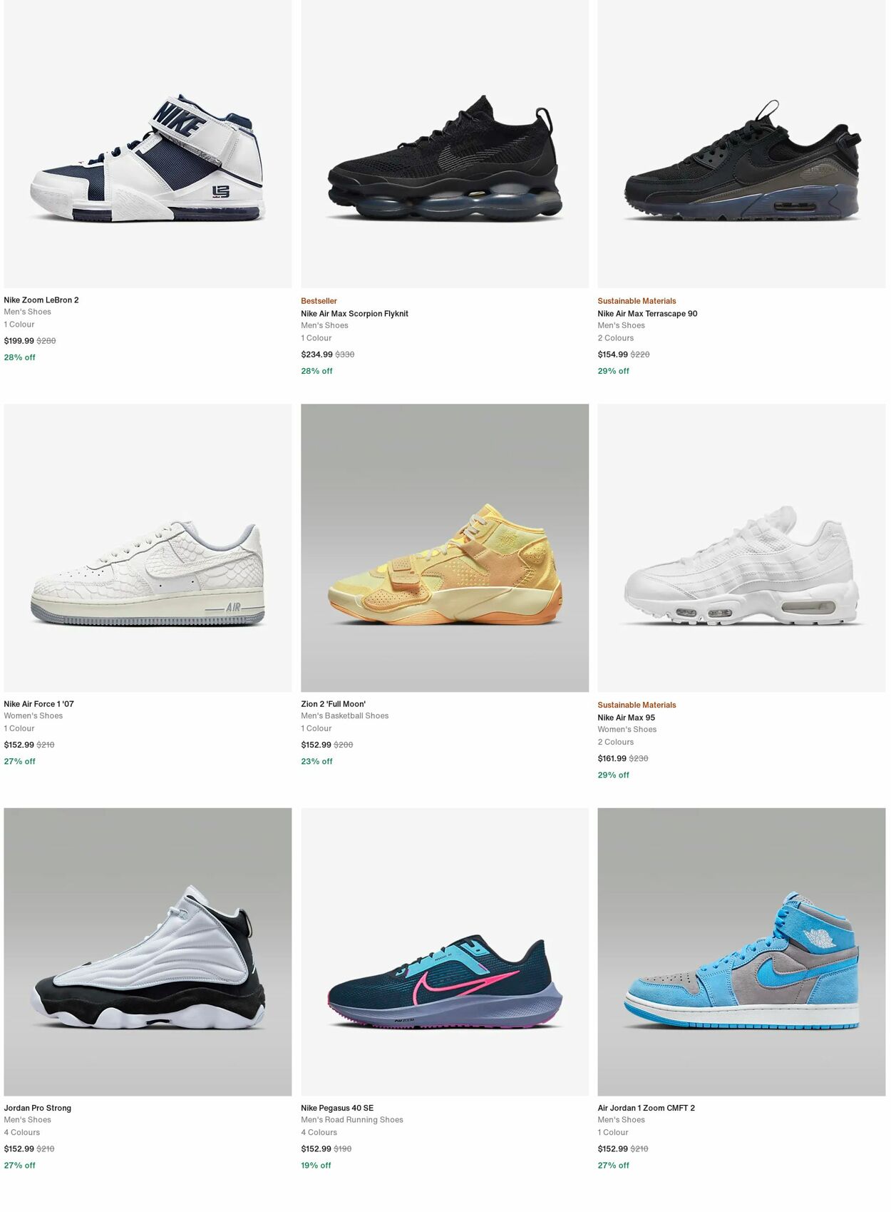 Catalogue Nike 02.10.2023 - 31.10.2023