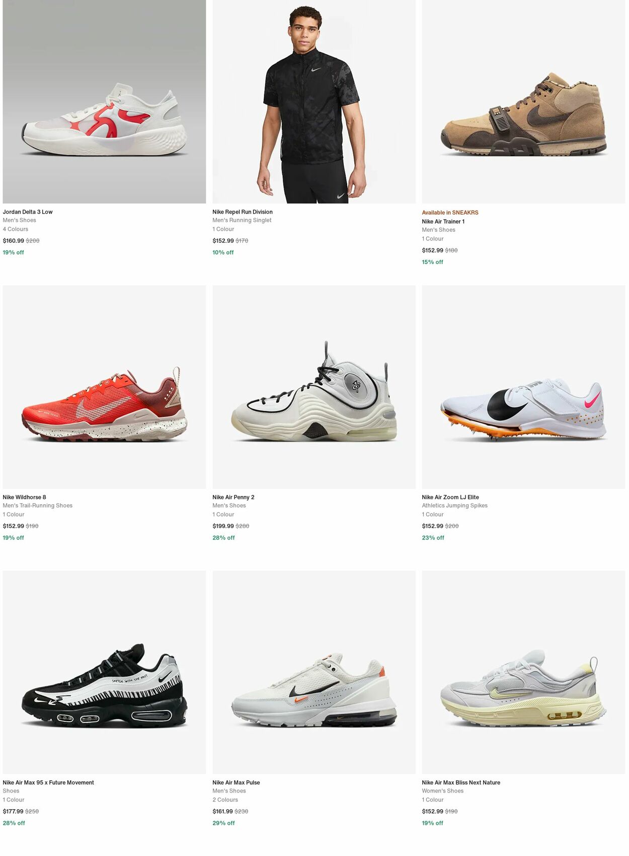 Catalogue Nike 02.10.2023 - 31.10.2023