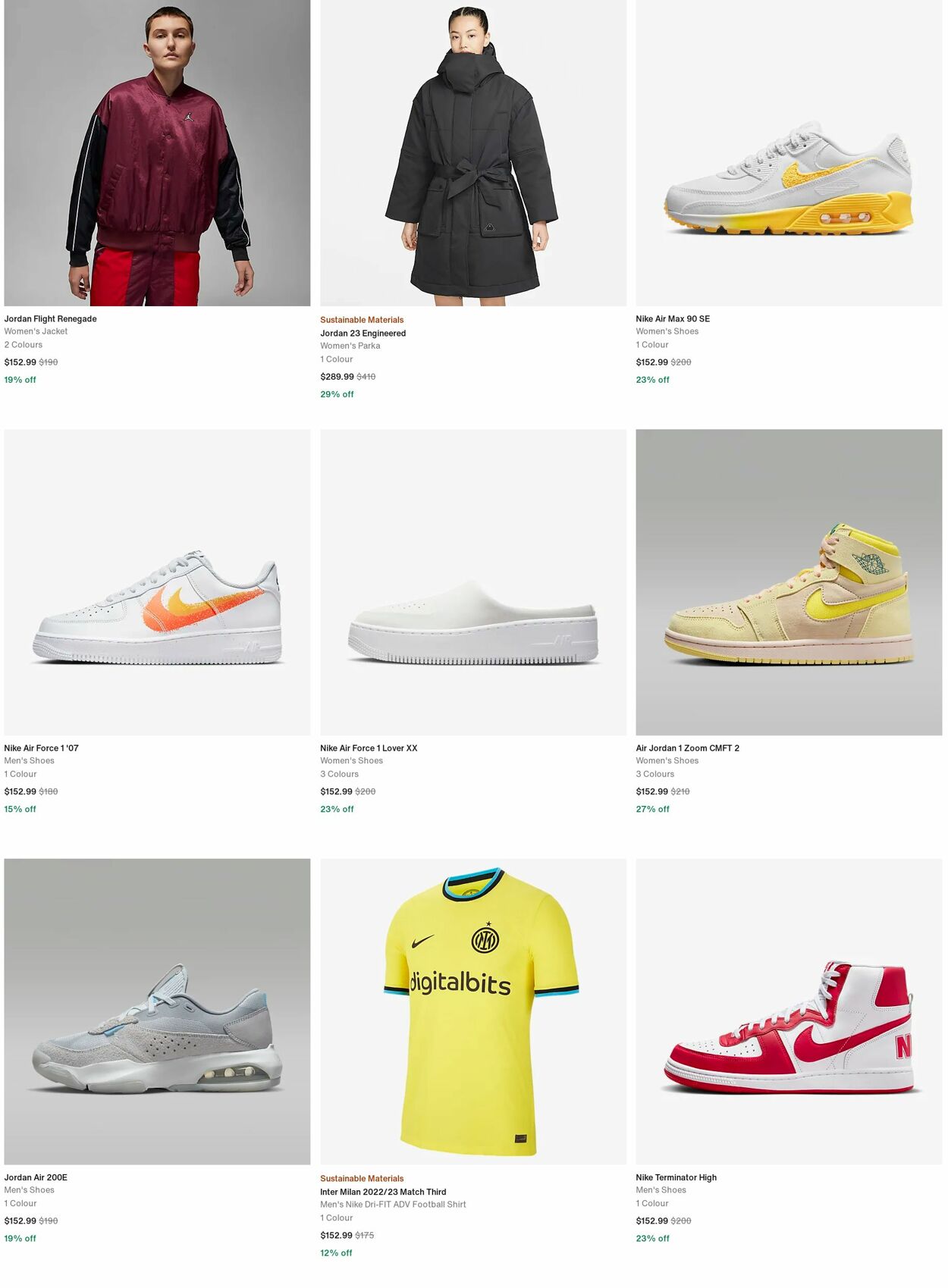 Catalogue Nike 02.10.2023 - 31.10.2023