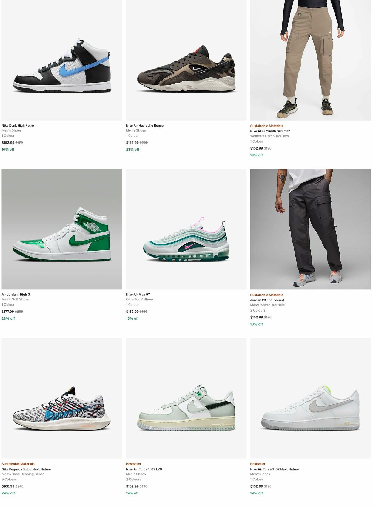 Catalogue Nike 02.10.2023 - 31.10.2023