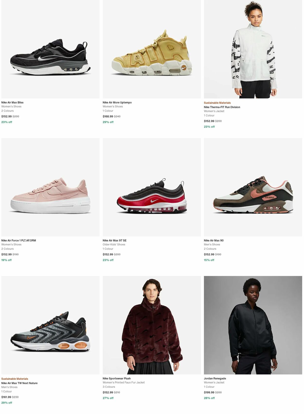 Catalogue Nike 02.10.2023 - 31.10.2023