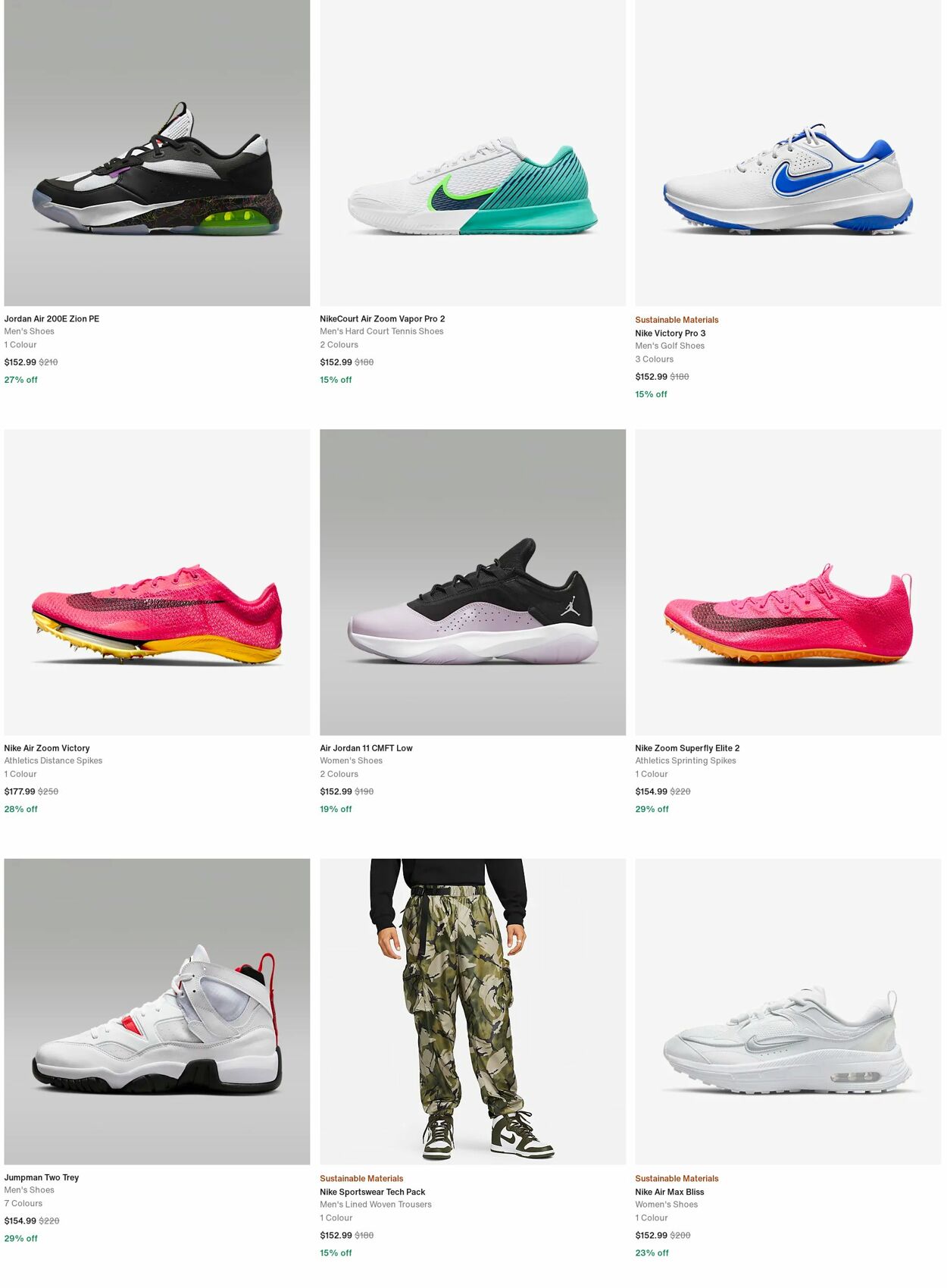 Catalogue Nike 02.10.2023 - 31.10.2023