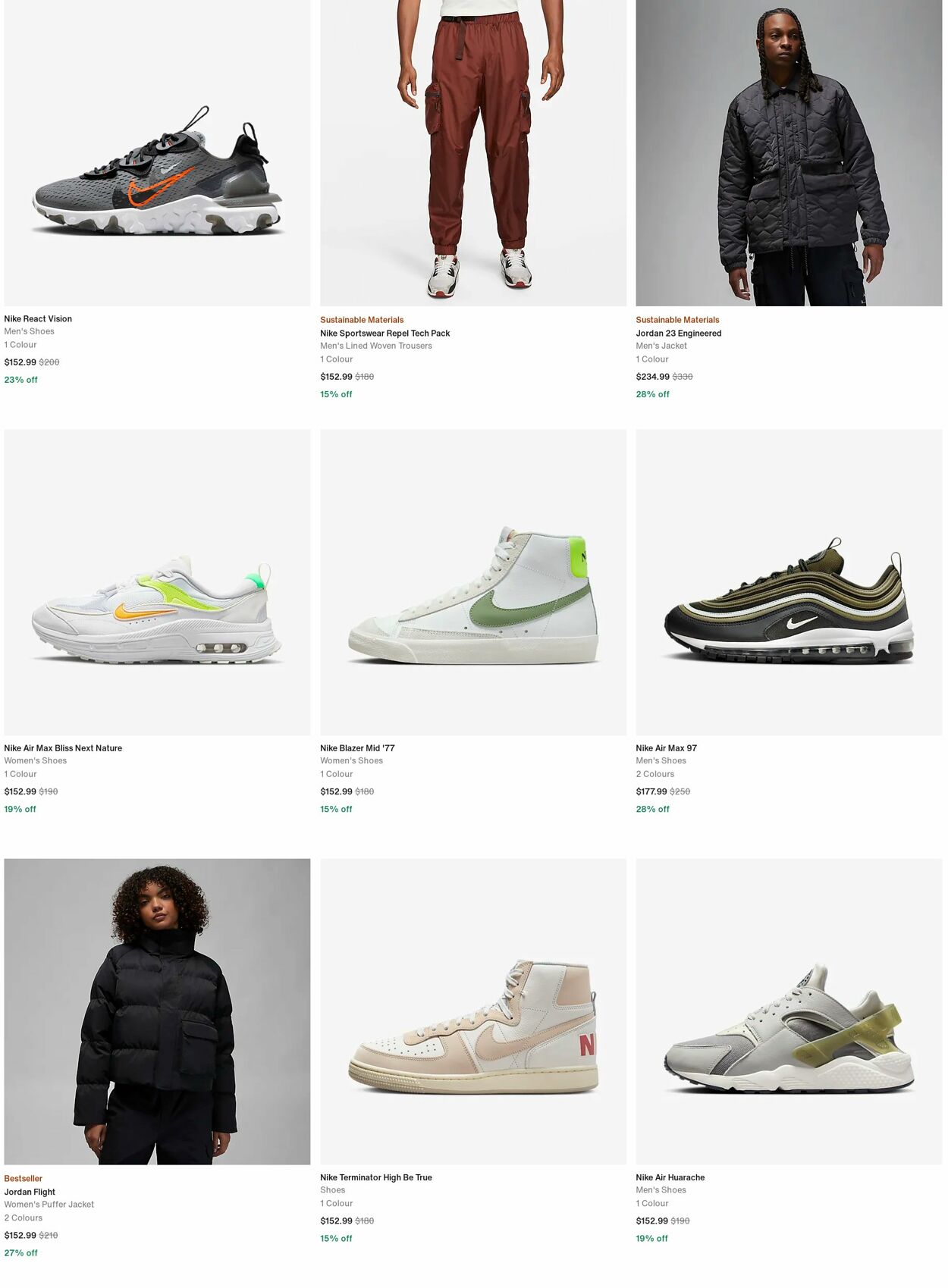 Catalogue Nike 02.10.2023 - 31.10.2023