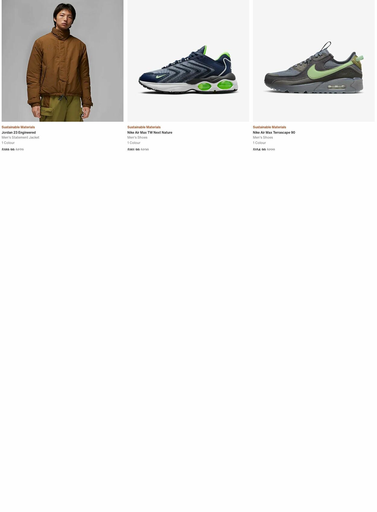 Catalogue Nike 02.10.2023 - 31.10.2023