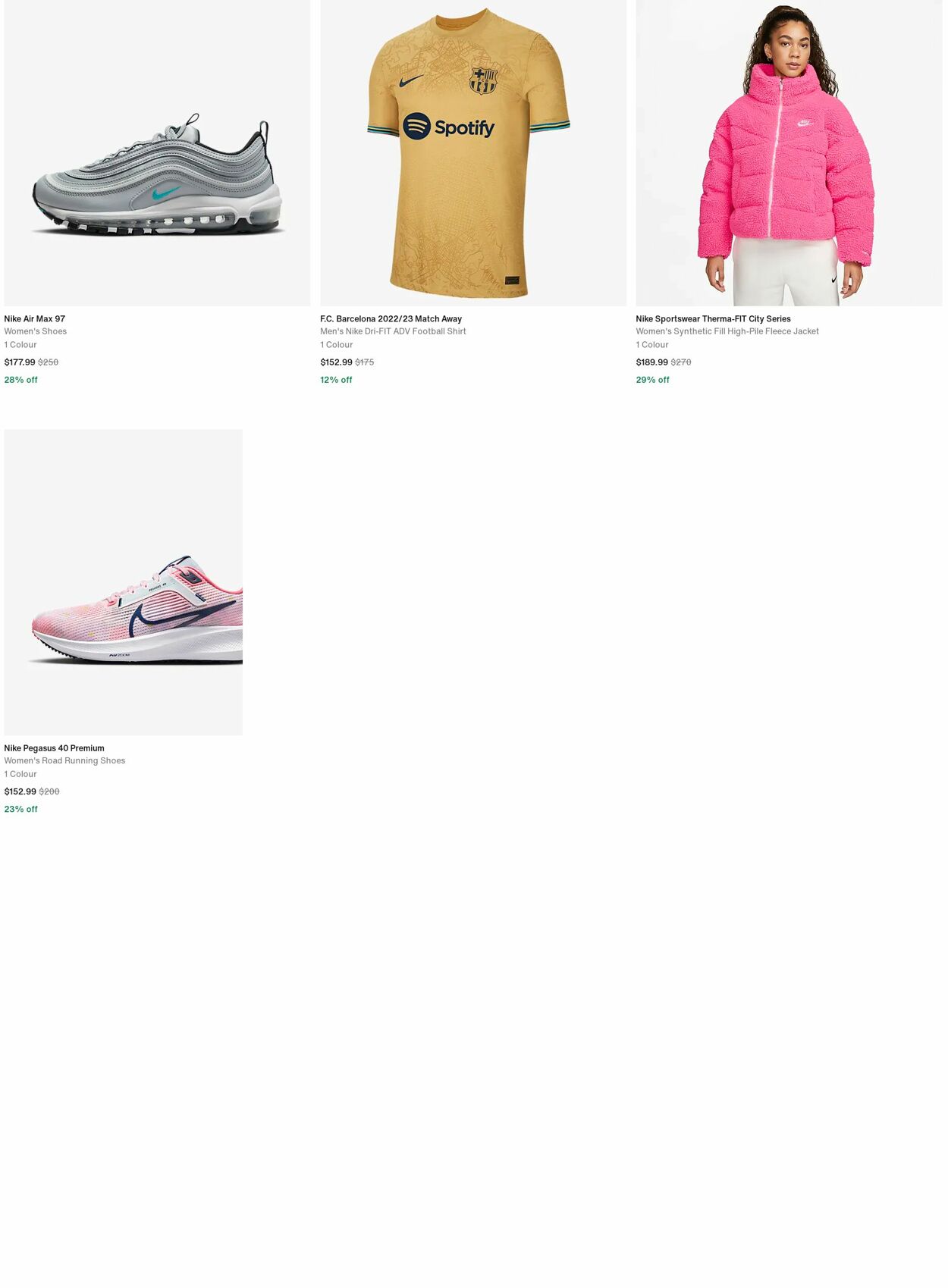 Catalogue Nike 20.11.2023 - 29.11.2023