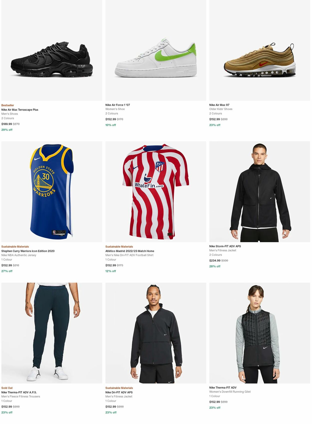 Catalogue Nike 20.11.2023 - 29.11.2023