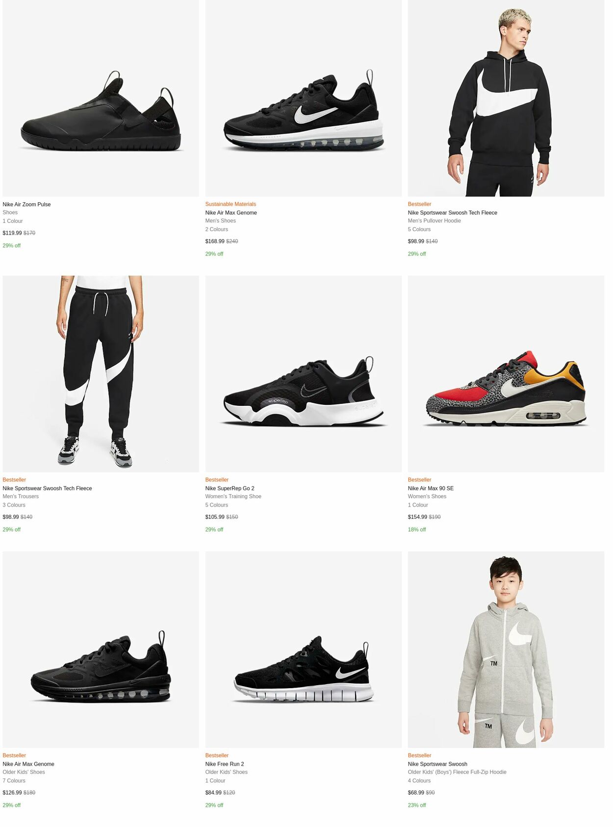 Catalogue Nike 24.01.2022 - 30.01.2022