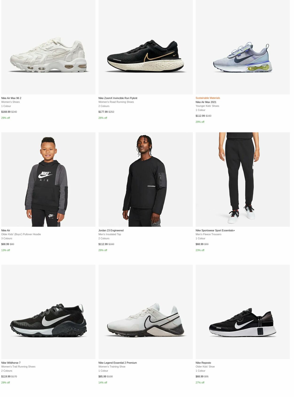 Catalogue Nike 24.01.2022 - 30.01.2022