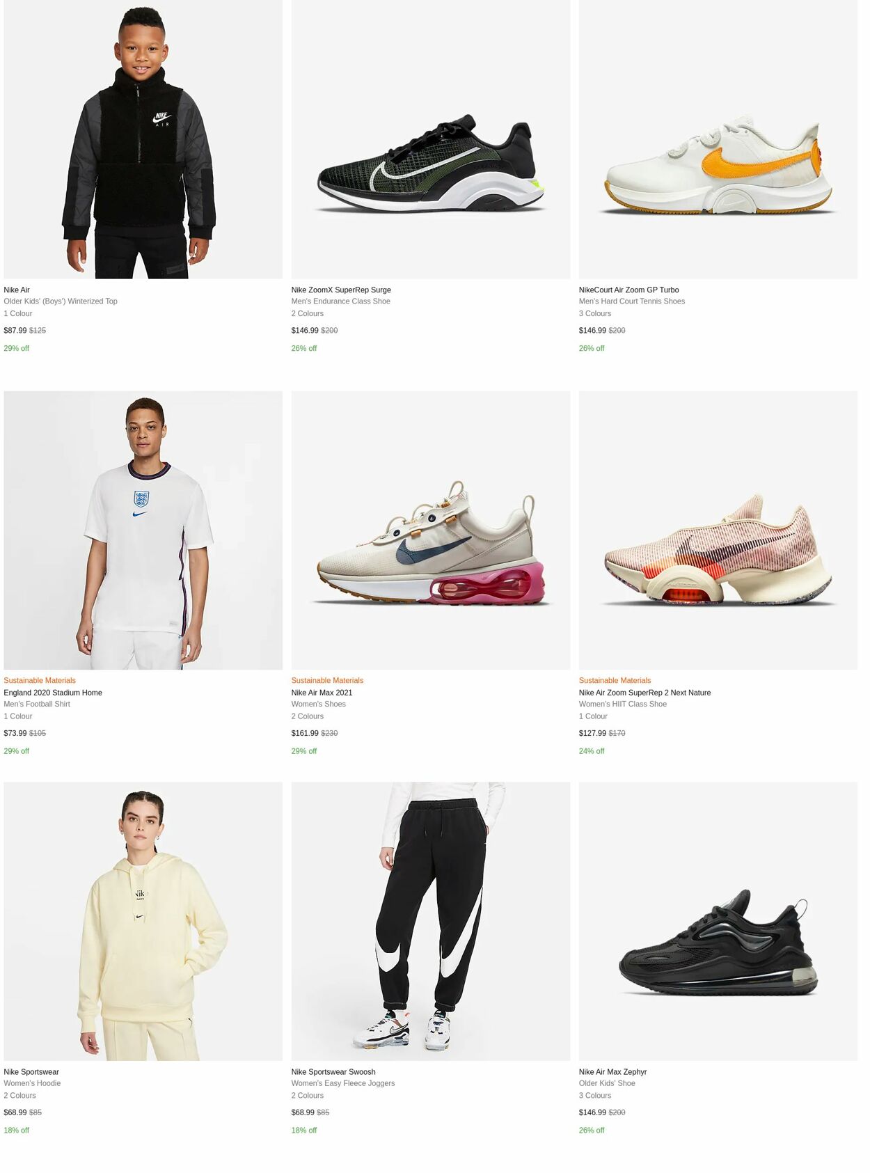 Catalogue Nike 24.01.2022 - 30.01.2022
