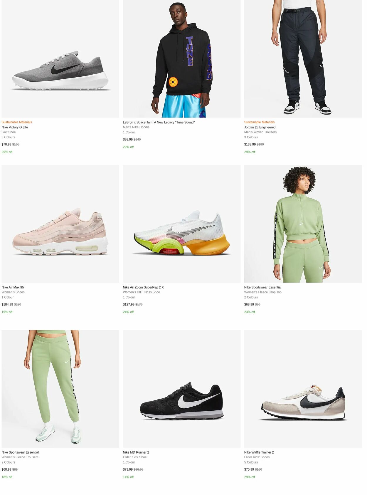 Catalogue Nike 24.01.2022 - 30.01.2022