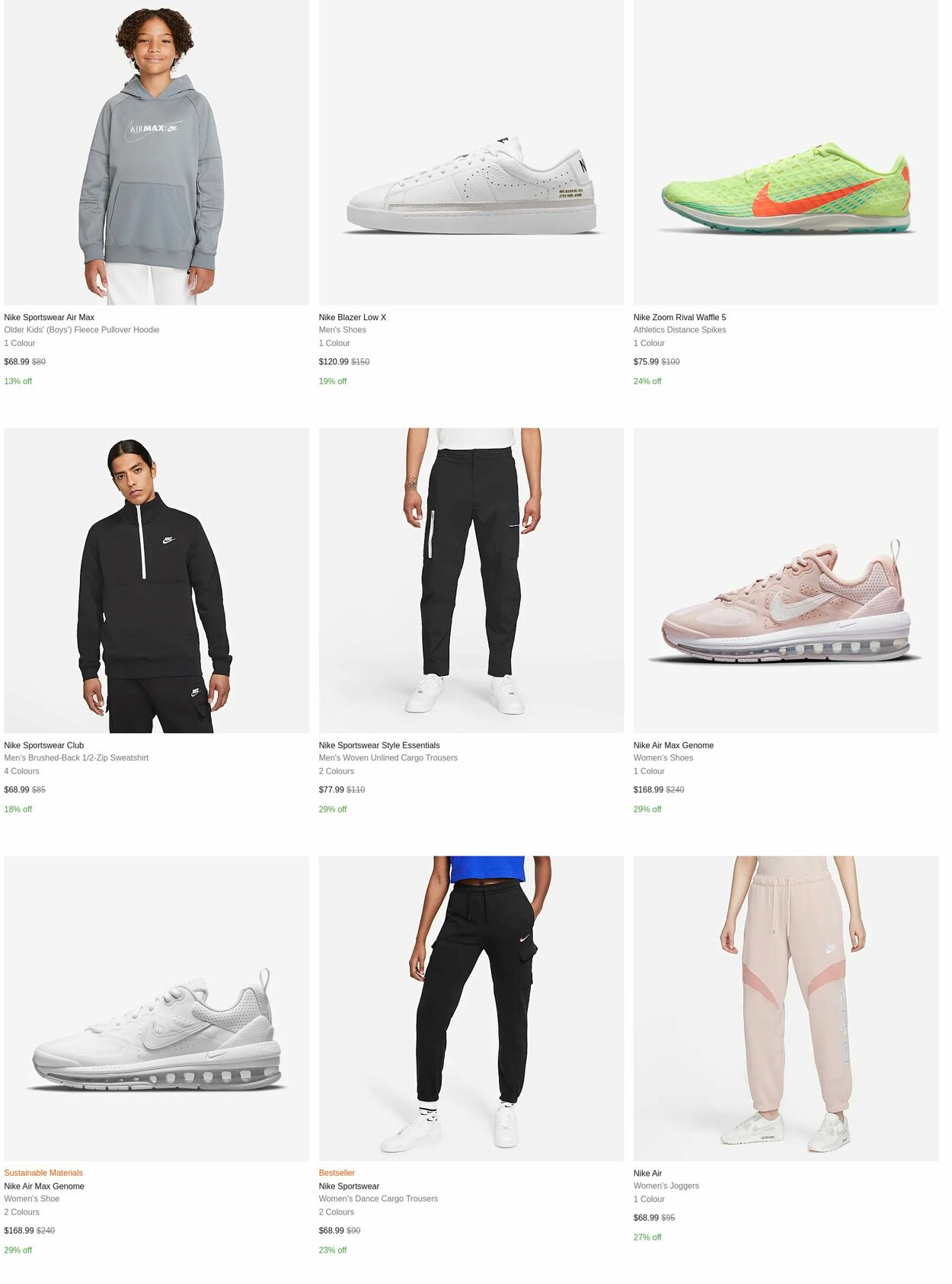 Catalogue Nike 24.01.2022 - 30.01.2022