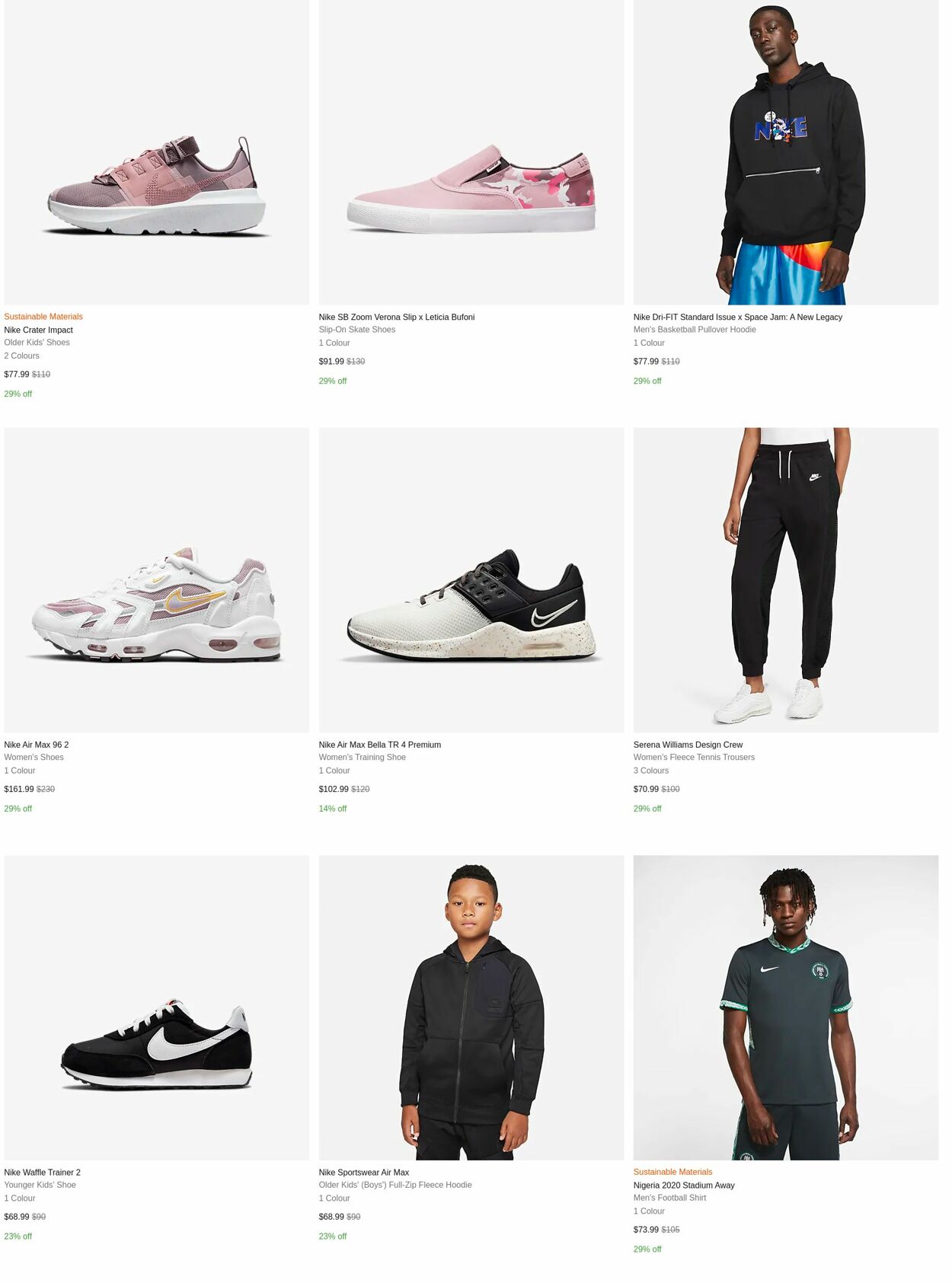 Catalogue Nike 24.01.2022 - 30.01.2022