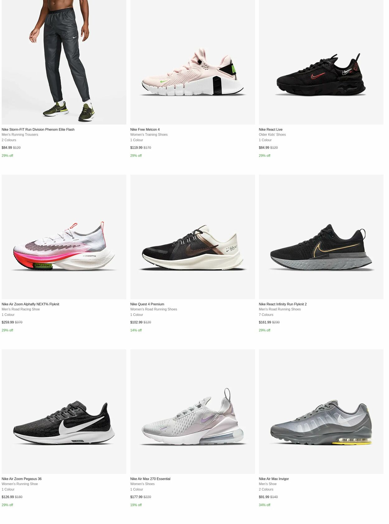 Catalogue Nike 24.01.2022 - 30.01.2022