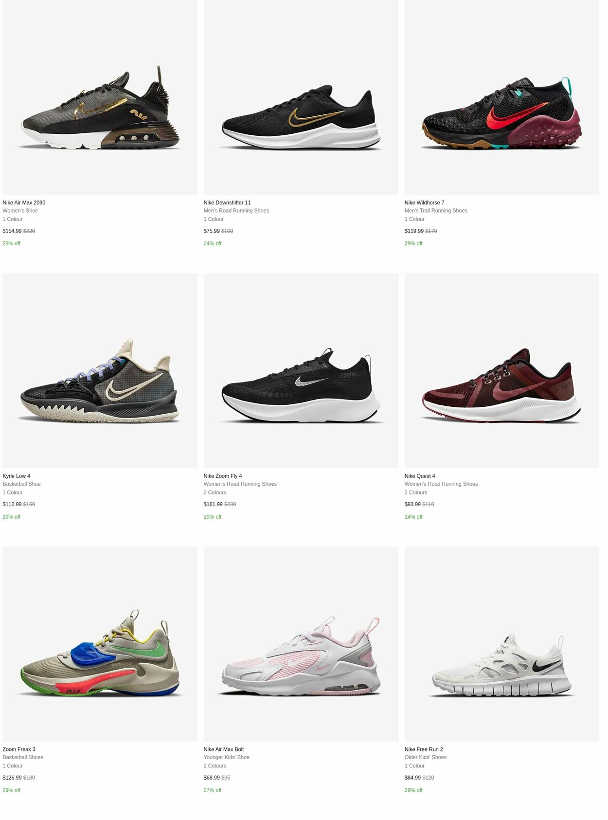 Catalogue Nike 24.01.2022 - 30.01.2022