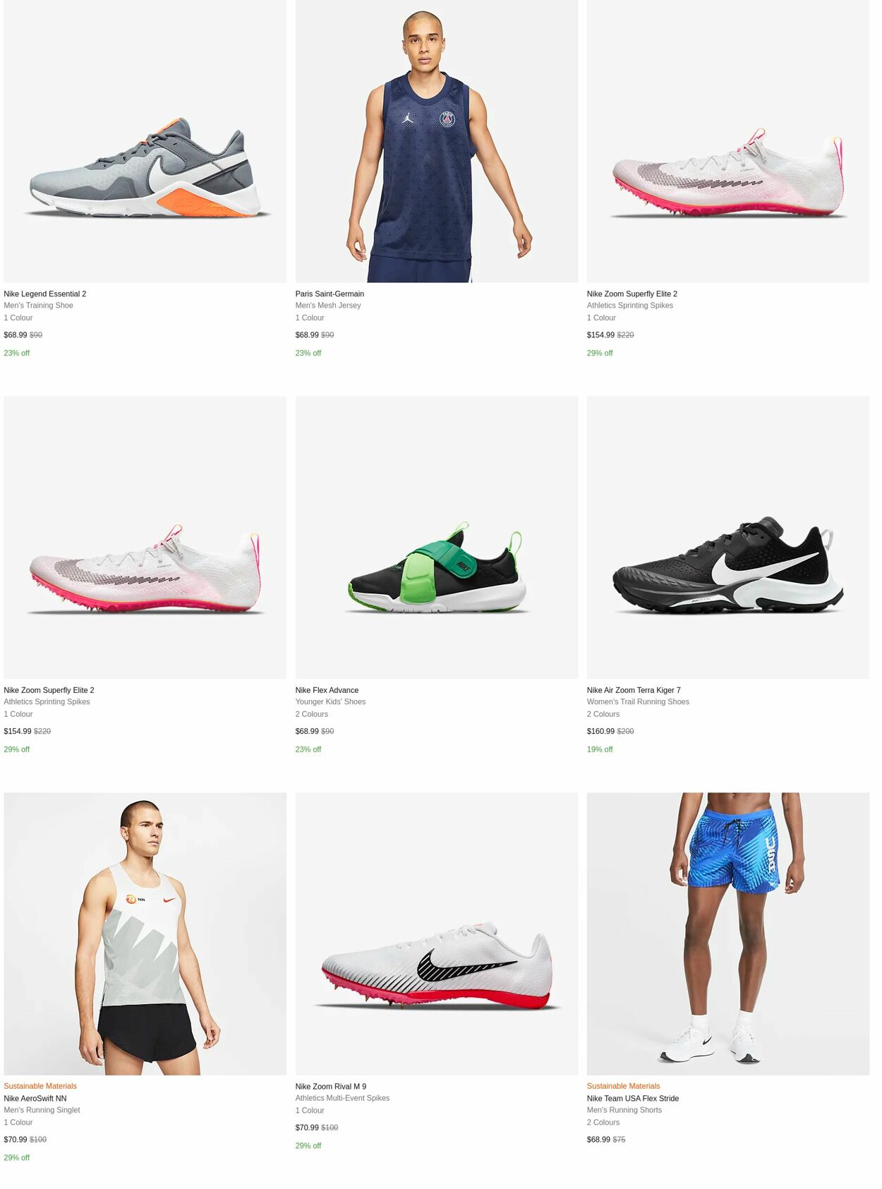 Catalogue Nike 24.01.2022 - 30.01.2022