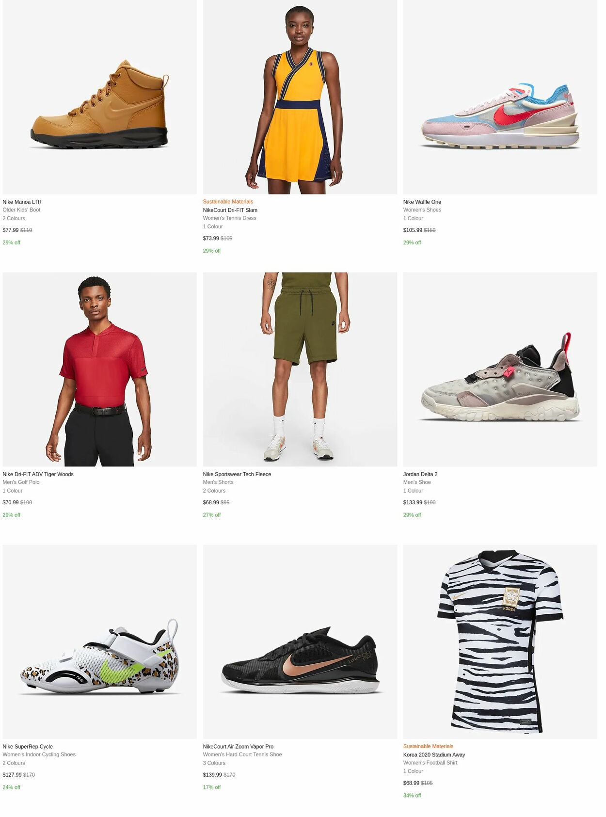 Catalogue Nike 24.01.2022 - 30.01.2022