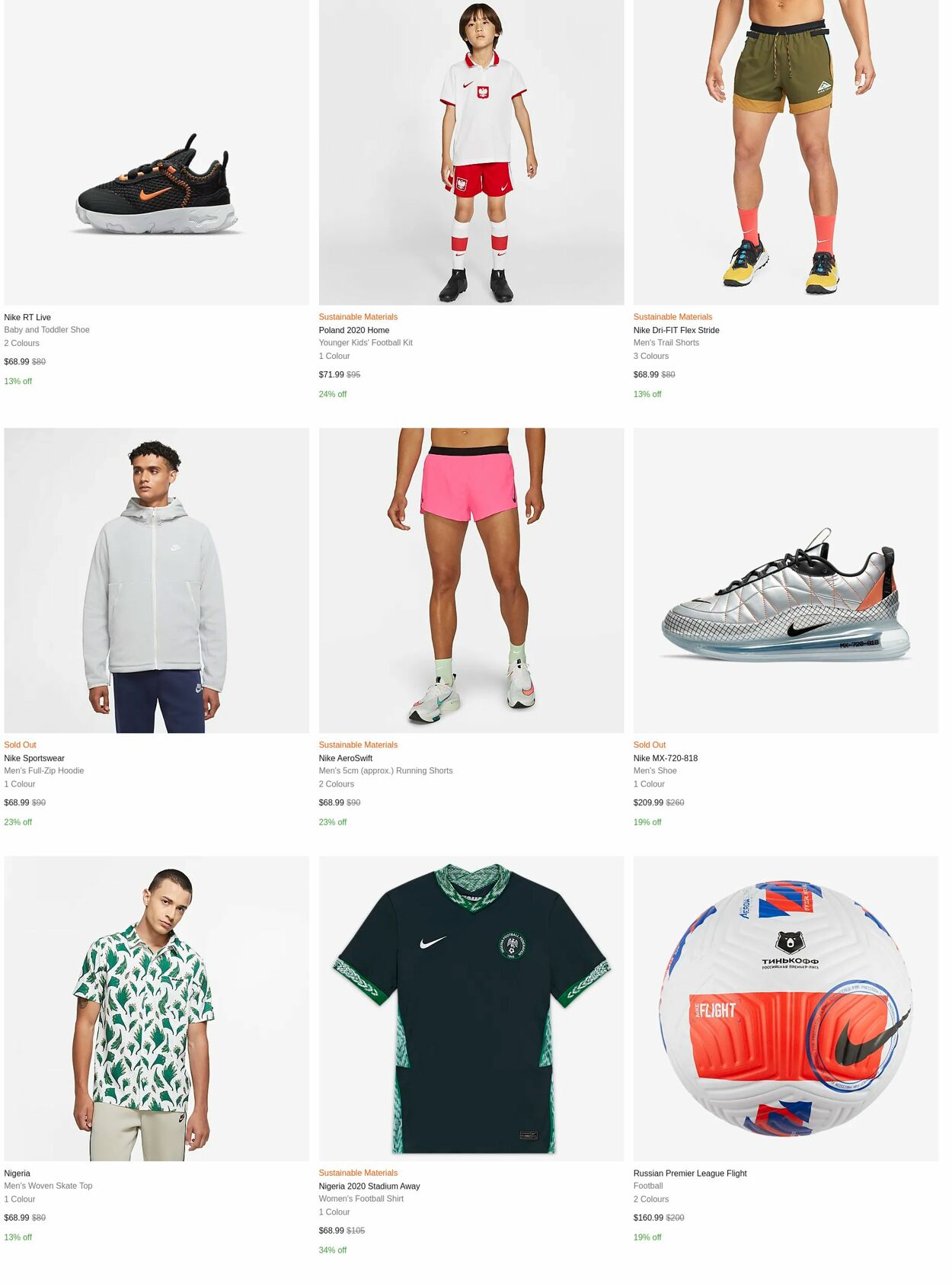 Catalogue Nike 24.01.2022 - 30.01.2022