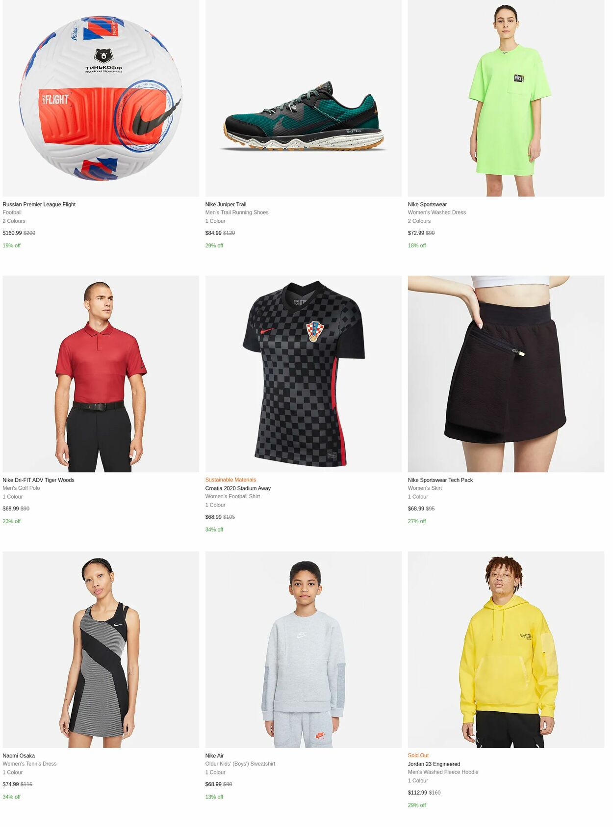 Catalogue Nike 24.01.2022 - 30.01.2022
