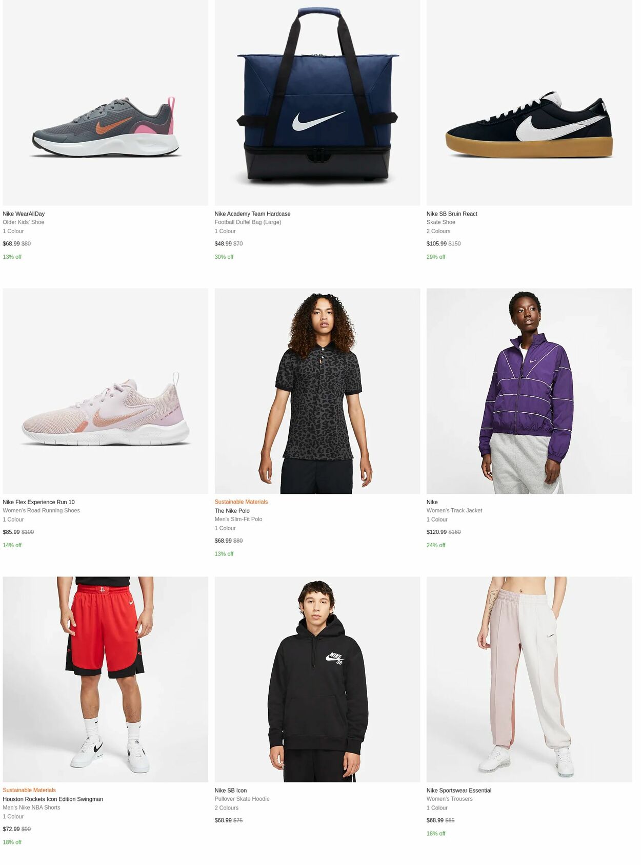 Catalogue Nike 24.01.2022 - 30.01.2022