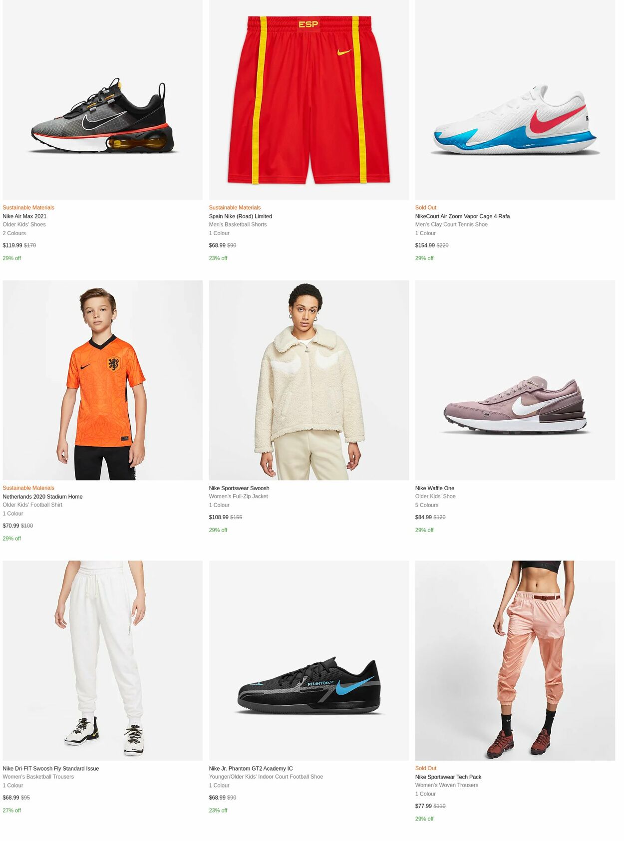 Catalogue Nike 24.01.2022 - 30.01.2022
