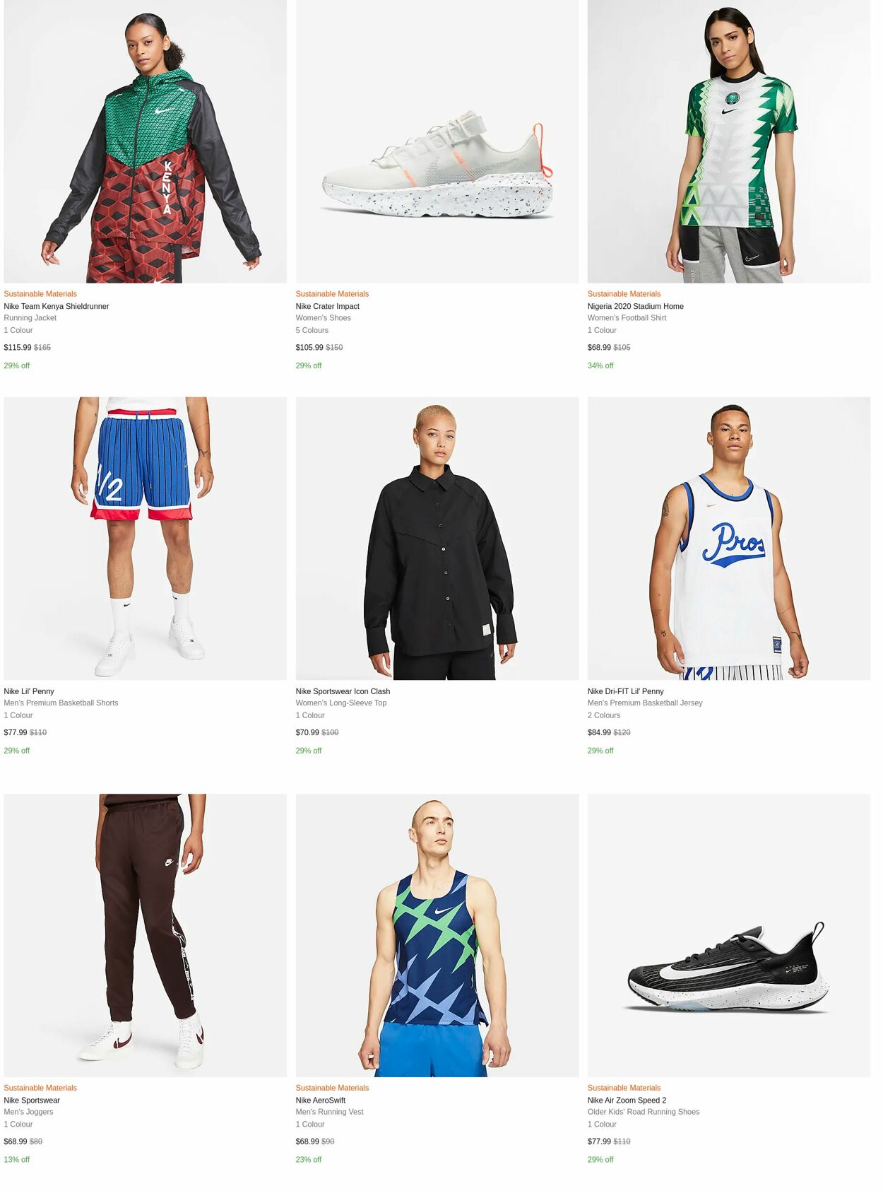 Catalogue Nike 24.01.2022 - 30.01.2022