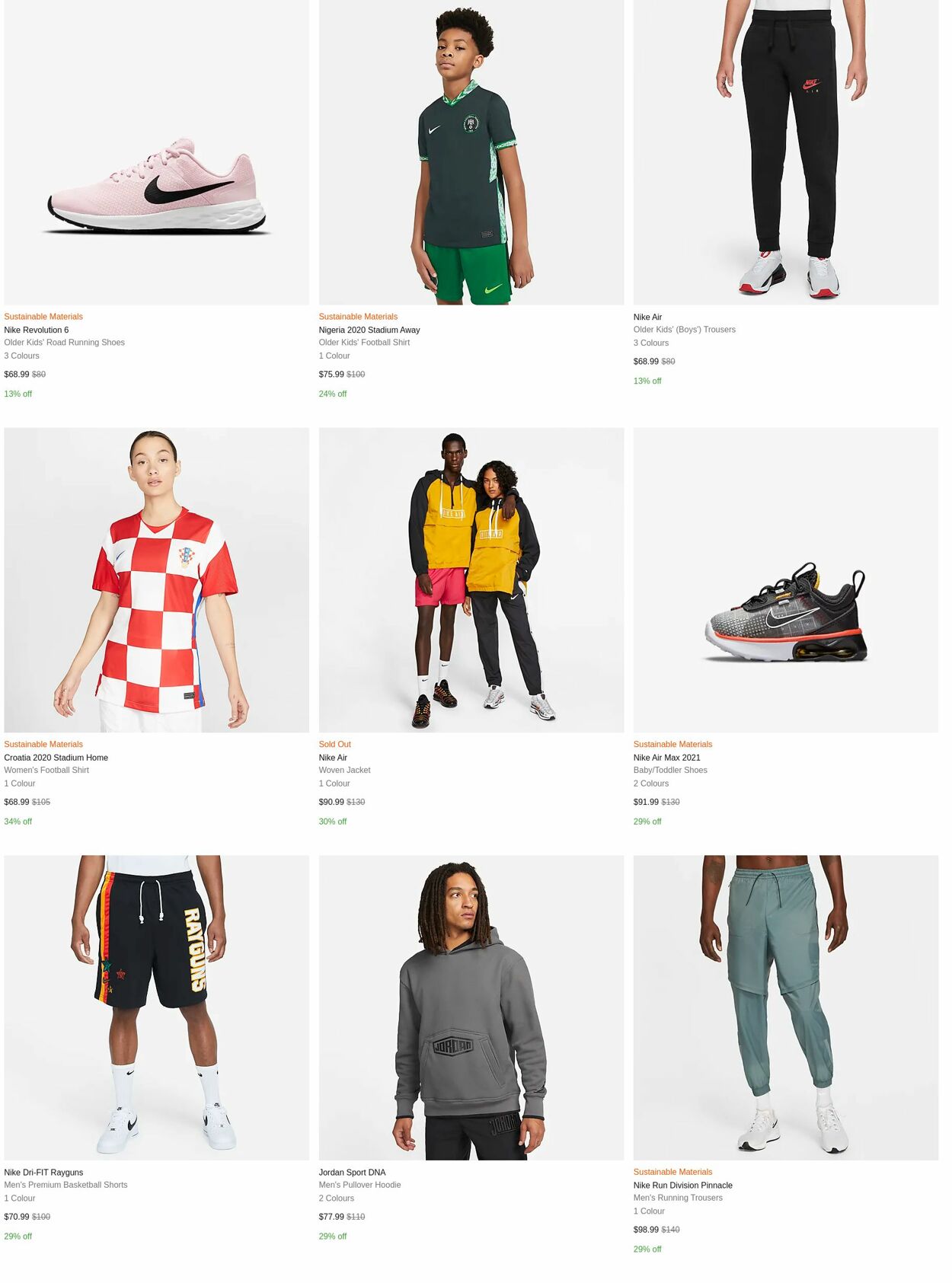 Catalogue Nike 24.01.2022 - 30.01.2022