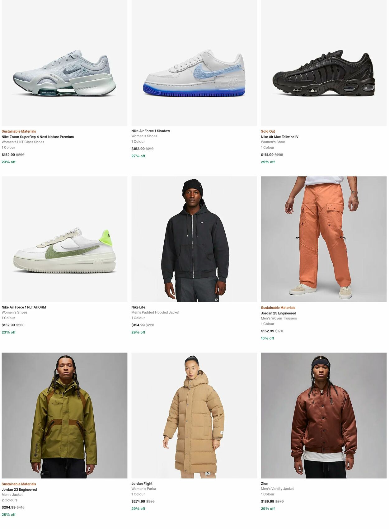 Catalogue Nike 06.11.2023 - 15.11.2023