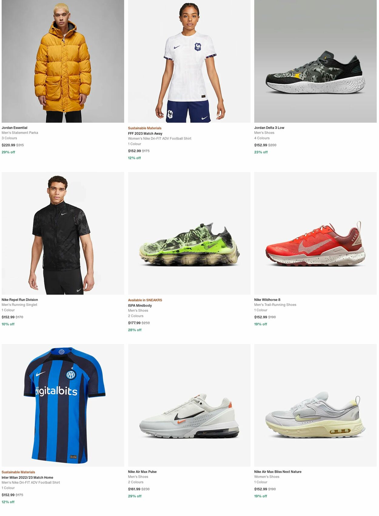 Catalogue Nike 06.11.2023 - 15.11.2023