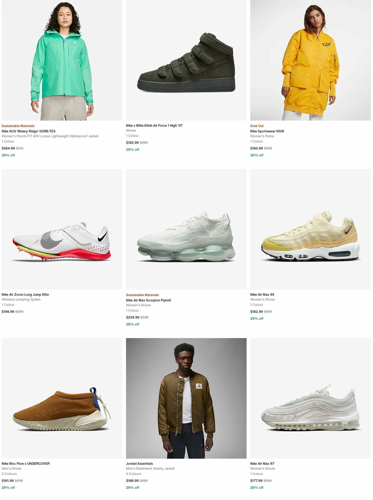 Catalogue Nike 06.11.2023 - 15.11.2023