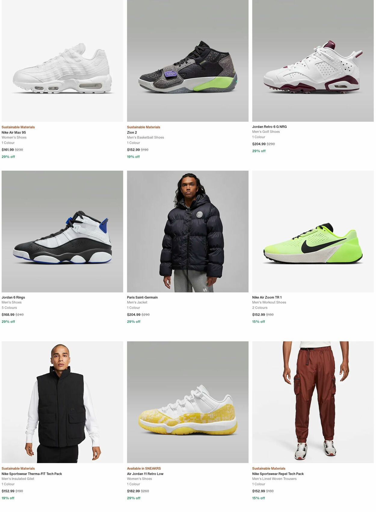 Catalogue Nike 06.11.2023 - 15.11.2023