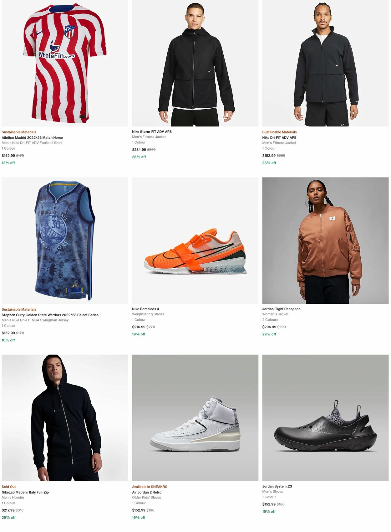 Catalogue Nike 06.11.2023 - 15.11.2023