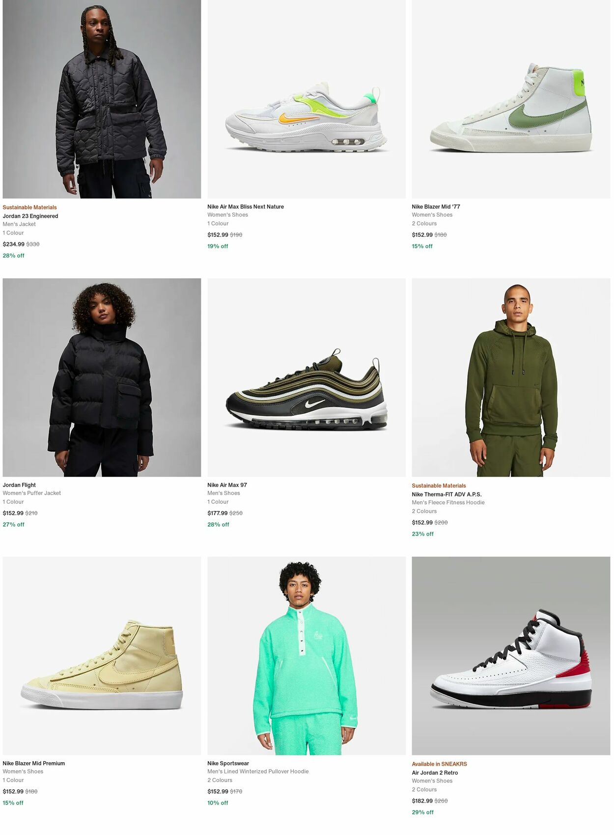 Catalogue Nike 06.11.2023 - 15.11.2023