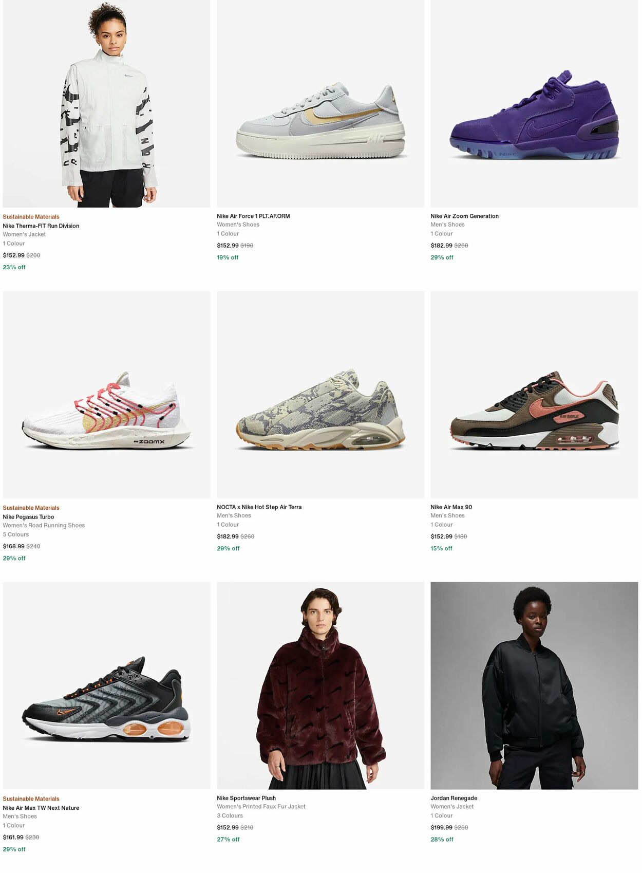 Catalogue Nike 06.11.2023 - 15.11.2023