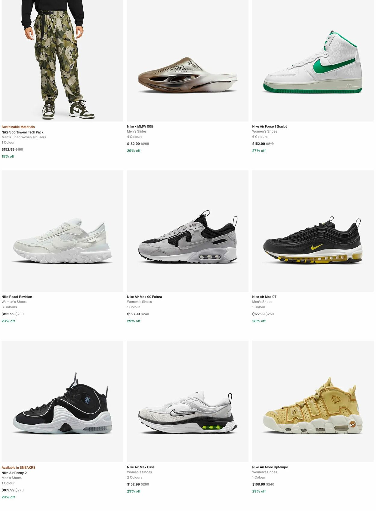 Catalogue Nike 06.11.2023 - 15.11.2023