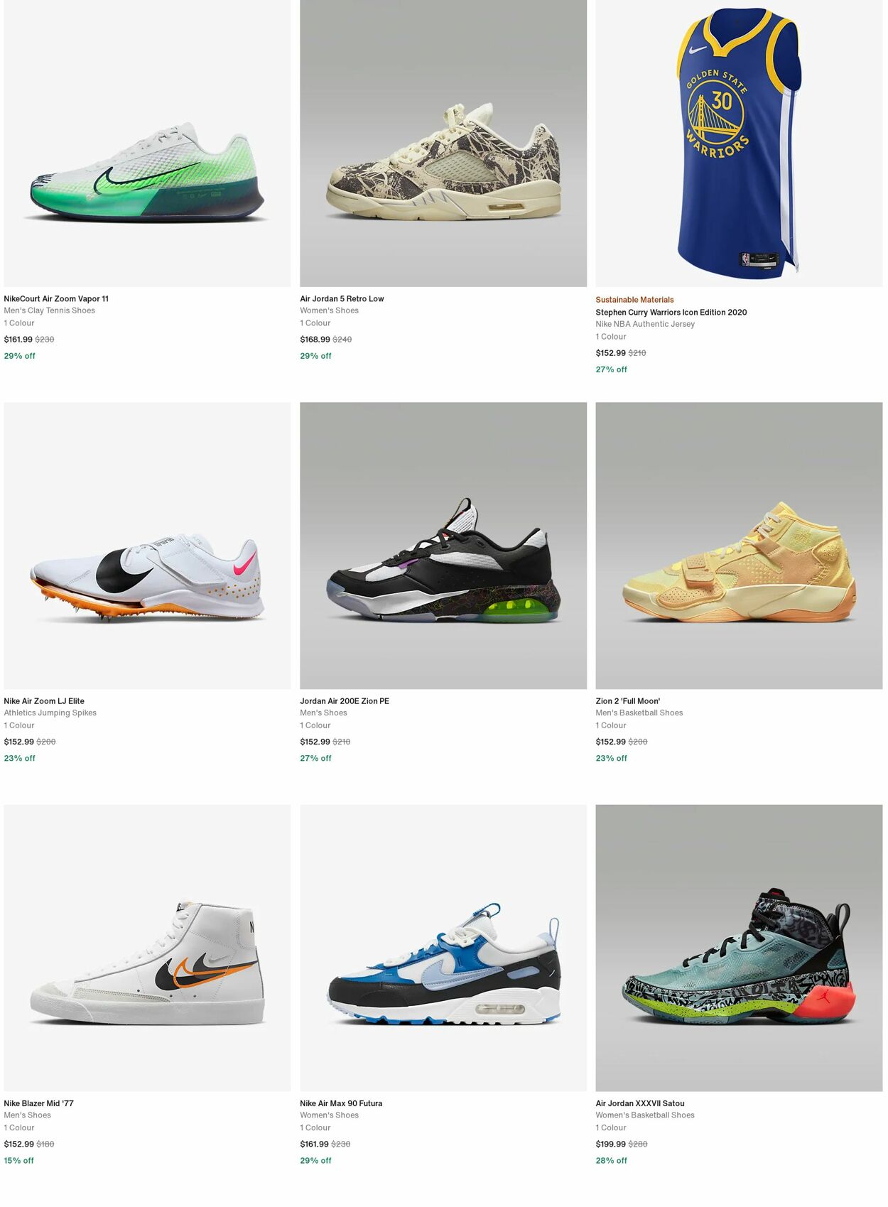 Catalogue Nike 06.11.2023 - 15.11.2023