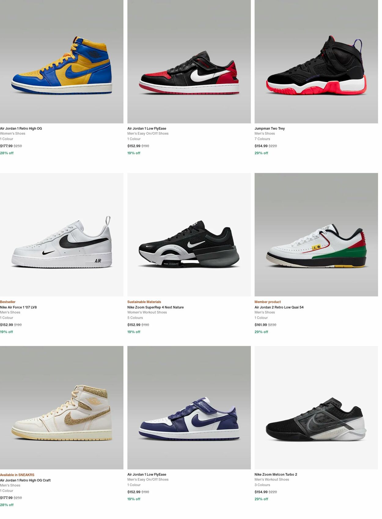 Catalogue Nike 06.11.2023 - 15.11.2023