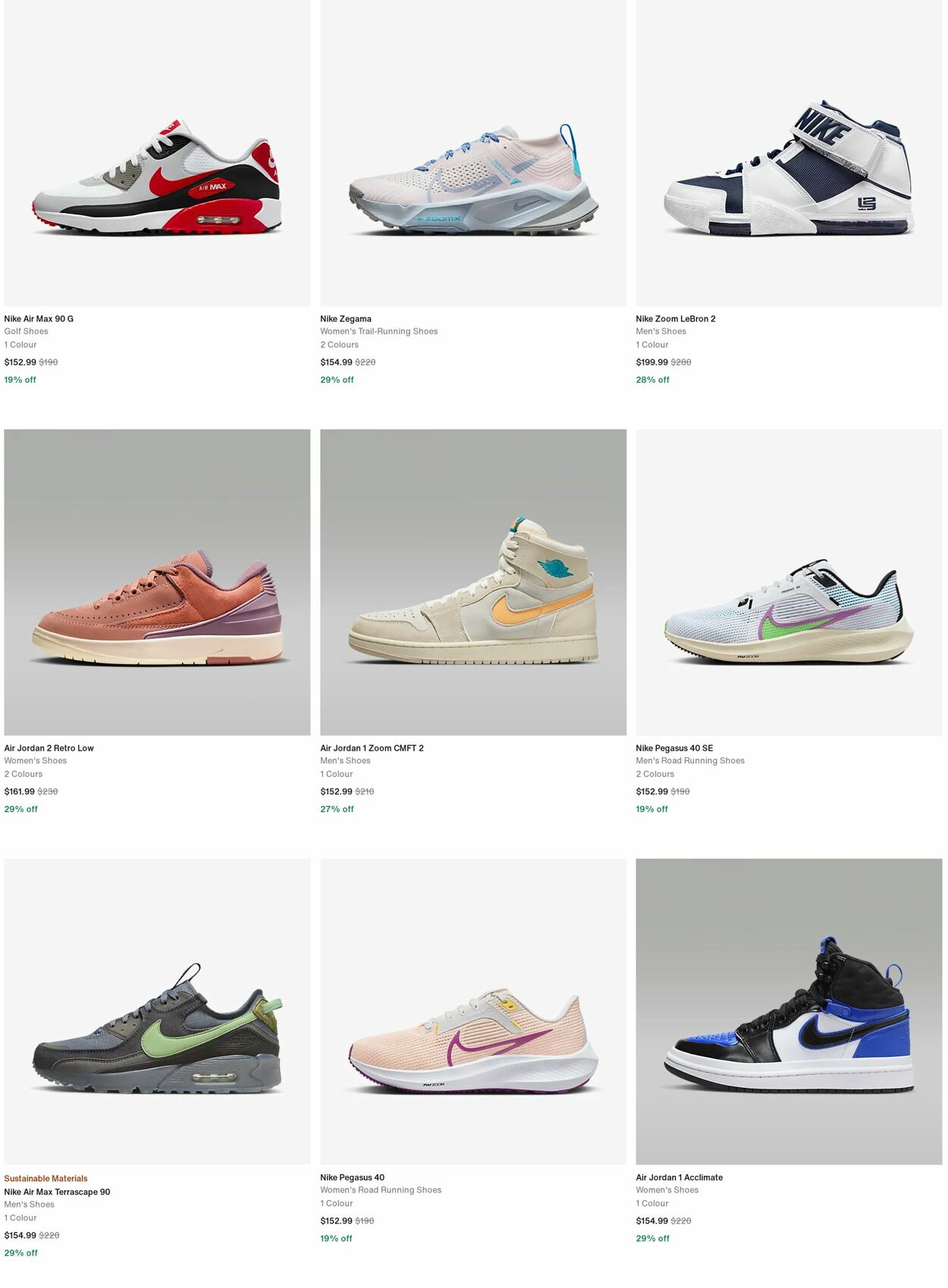 Catalogue Nike 06.11.2023 - 15.11.2023