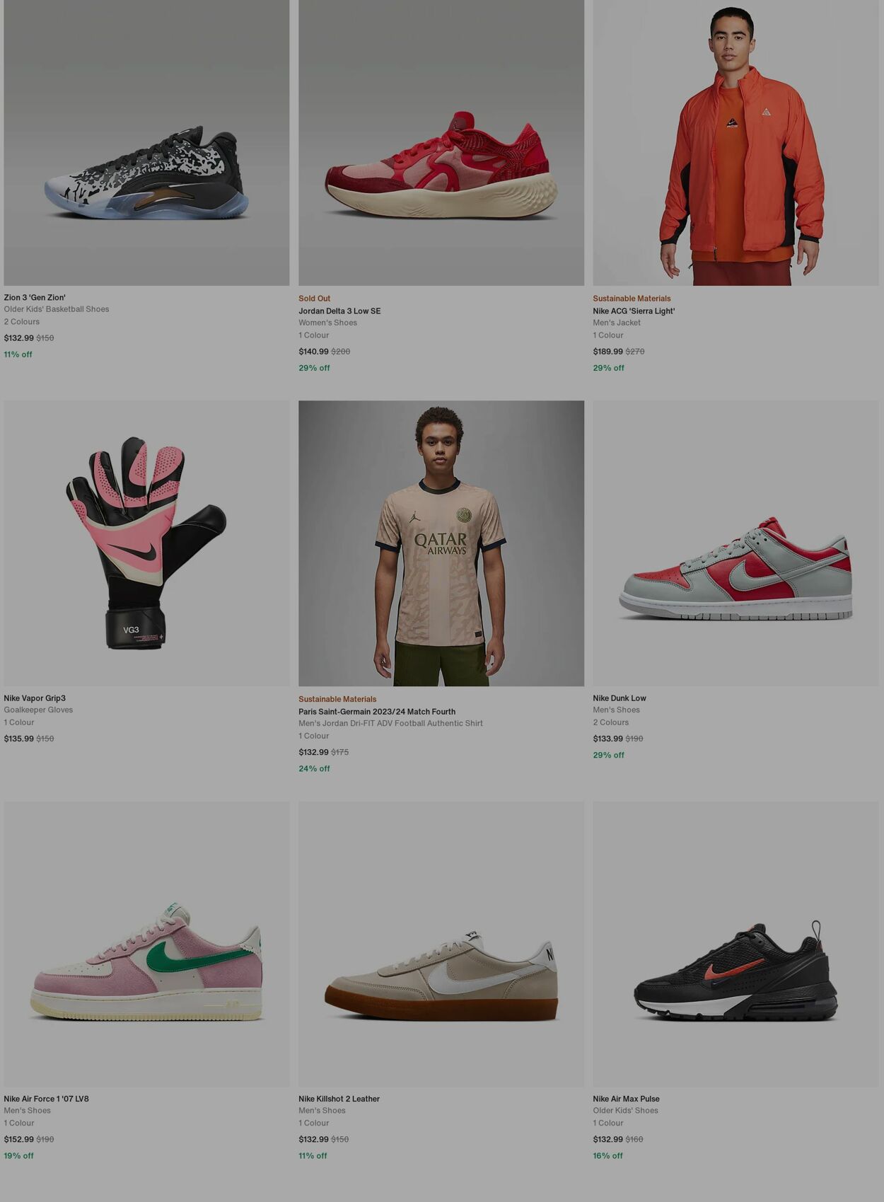 Catalogue Nike 28.10.2024 - 06.11.2024