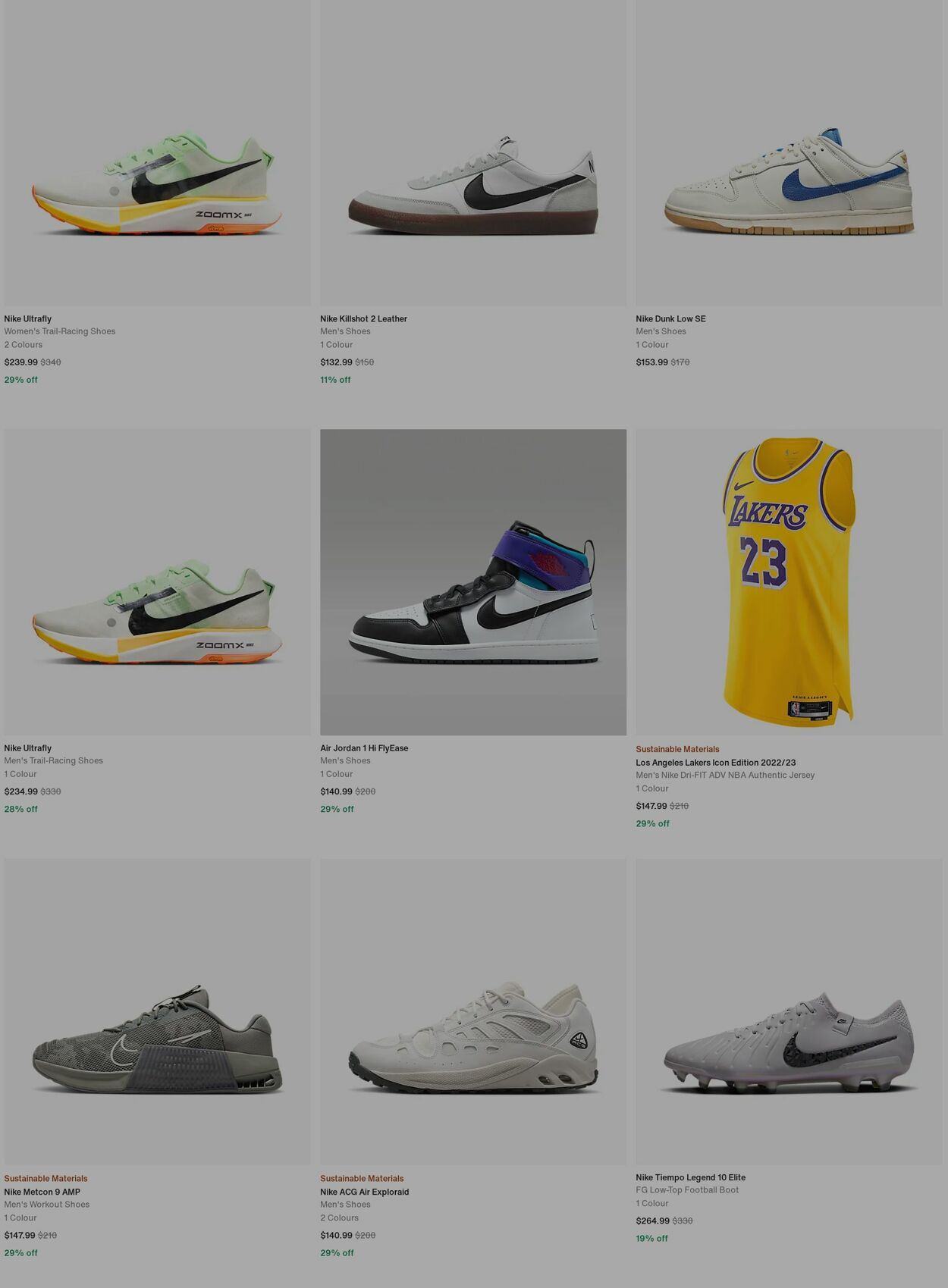 Catalogue Nike 28.10.2024 - 06.11.2024