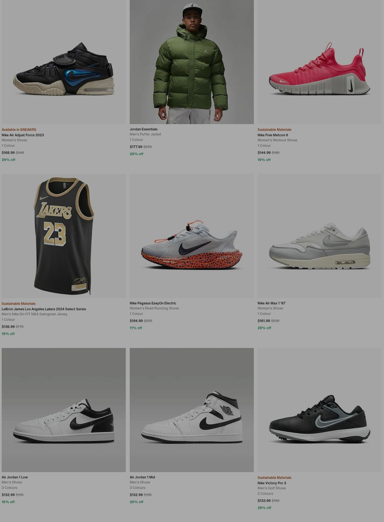 Catalogue Nike 28.10.2024 - 06.11.2024