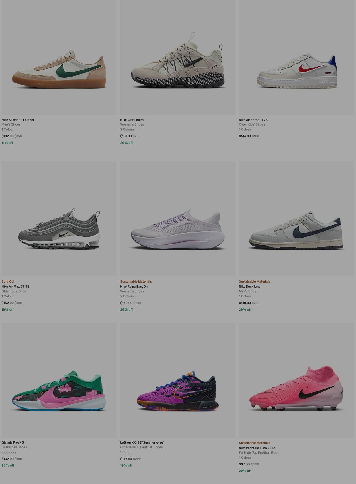 Catalogue Nike 28.10.2024 - 06.11.2024