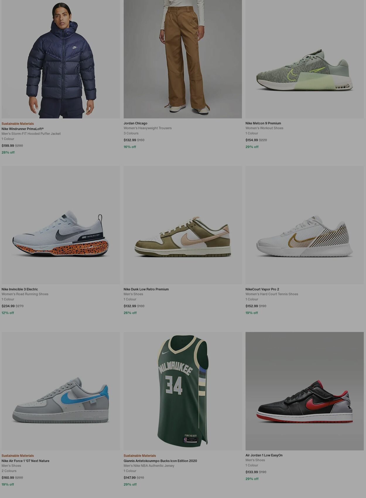 Catalogue Nike 28.10.2024 - 06.11.2024