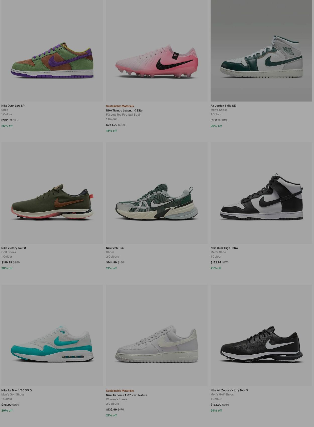 Catalogue Nike 28.10.2024 - 06.11.2024