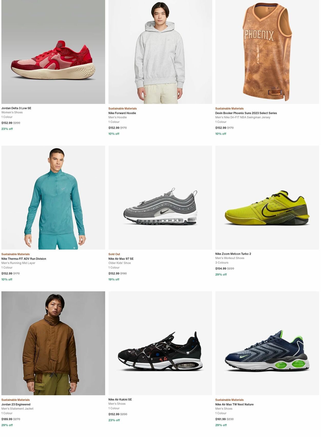 Catalogue Nike 16.10.2023 - 25.10.2023