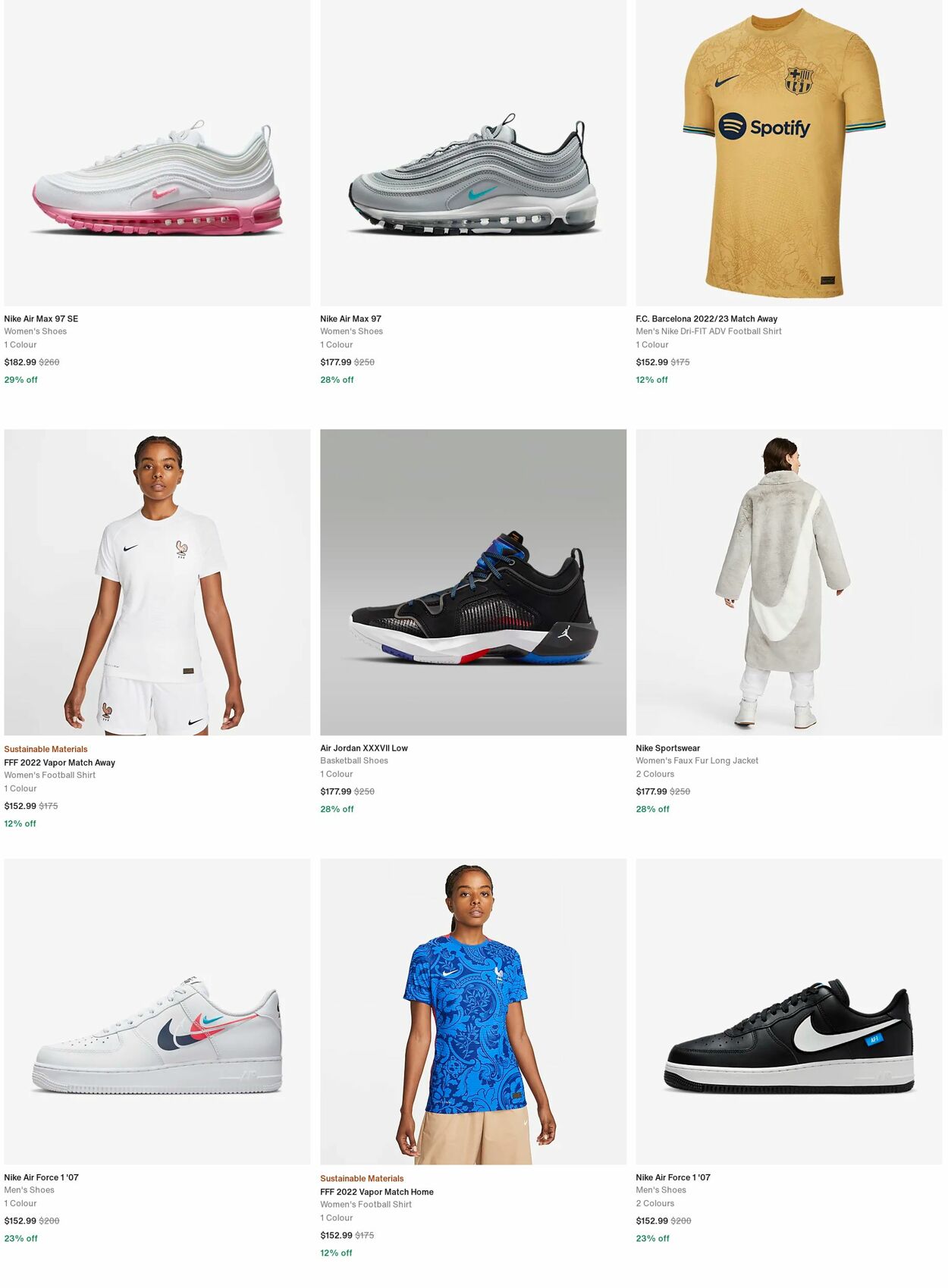 Catalogue Nike 16.10.2023 - 25.10.2023