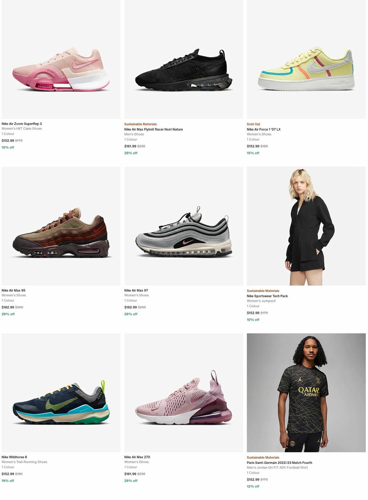 Catalogue Nike 16.10.2023 - 25.10.2023