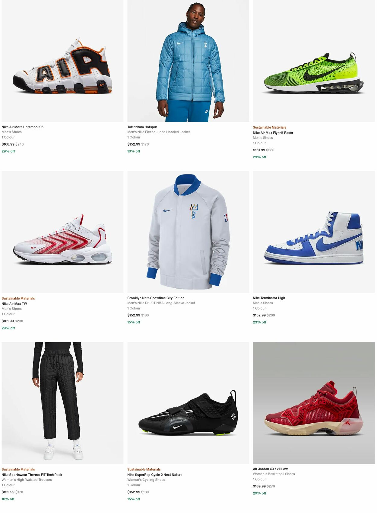 Catalogue Nike 16.10.2023 - 25.10.2023